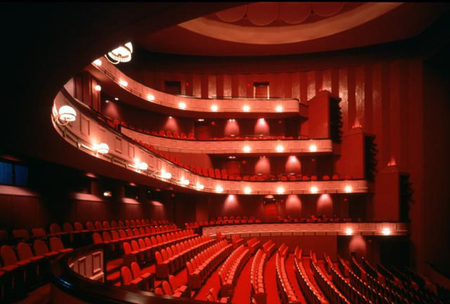 Interior, theatre hall
