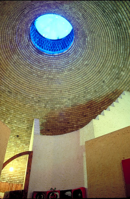 <p>Interior, dome and lightwell</p>