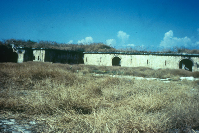 Apamea Museum  - Exterior view showing walls