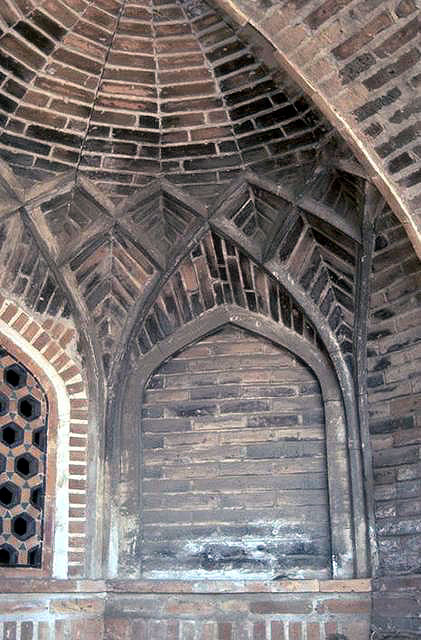 Interior view showing vault detail