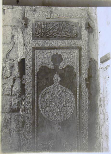 Panel in mausoleum