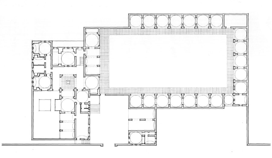 Design drawing: Ground floor plan, final