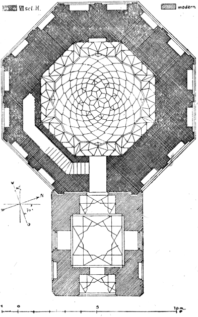 Plan of Zumurrud Khatun Tomb