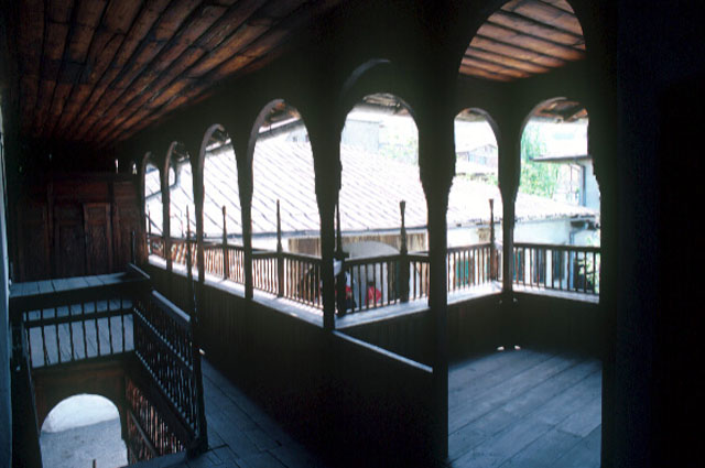 View of veranda on the second floor
