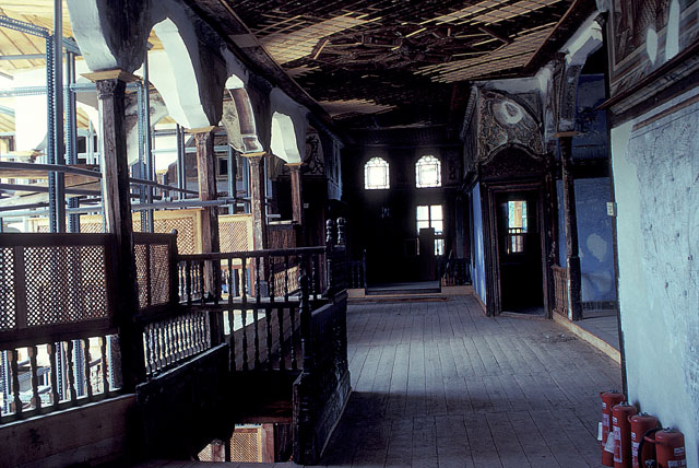 Interior view, central hall (hayat) of the upper floor