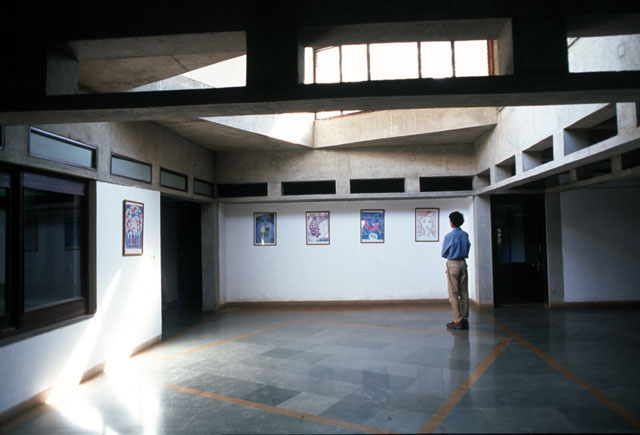 Interior, exhibition room