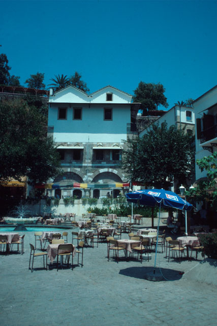 Exterior view across piazza