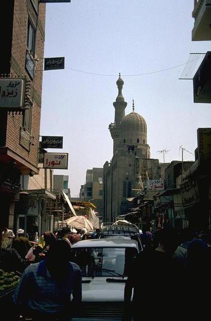Exterior view from al-Mu'izz Street