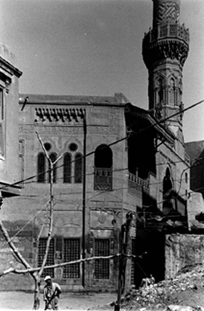 Exterior view with minaret