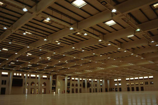Interior, exhibition hall