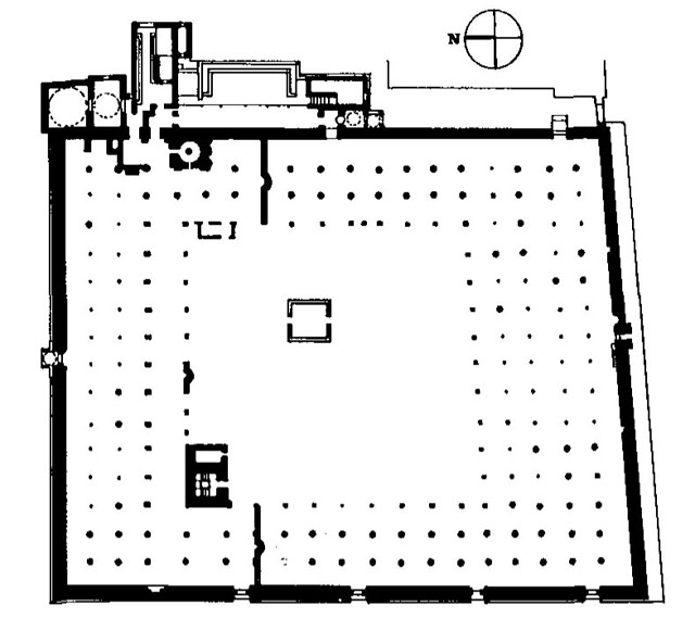 Jami' al-Kabir - Plan of the mosque