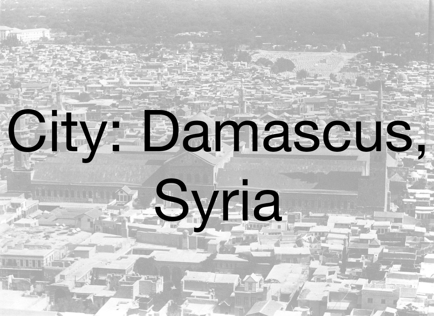  Damascus