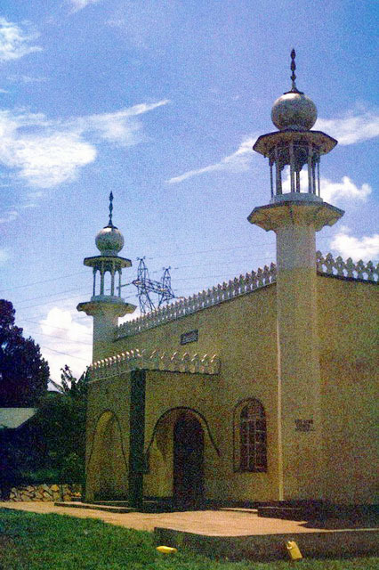 Bweyogerere Mosque - Side view, with women's entrance
