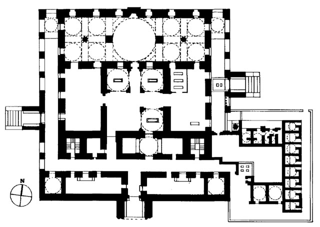 Plan of the mosque