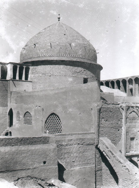 Exterior view, domed chamber