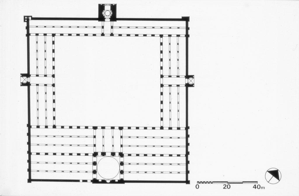 Floor plan (after Creswell)