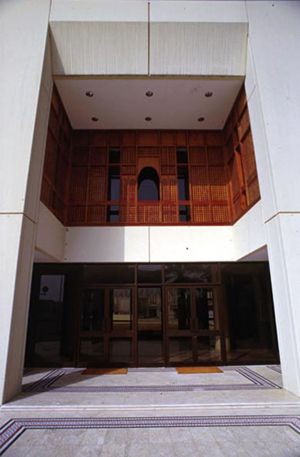 Bahrain Society of Engineers - Main entrance