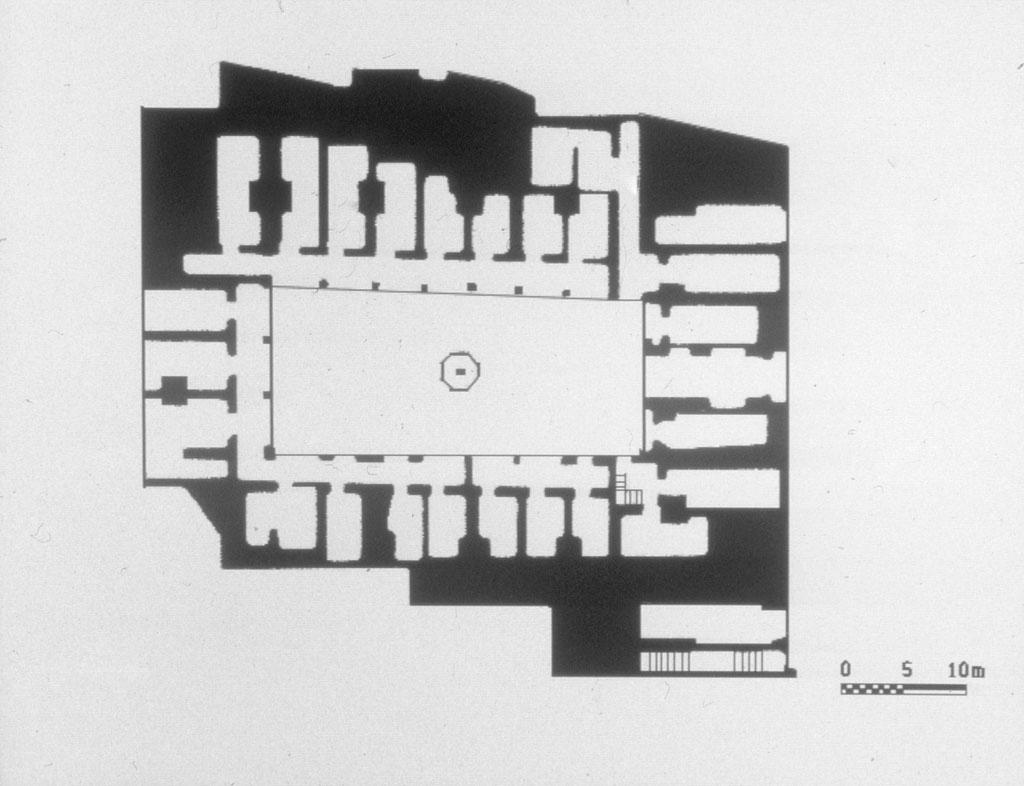Floor plan (after Michell)