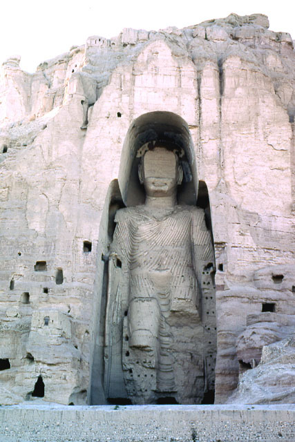 Great Buddha statue, destroyed in 2001