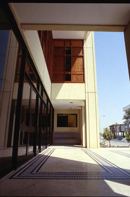 Bahrain Society of Engineers - View along the main façade