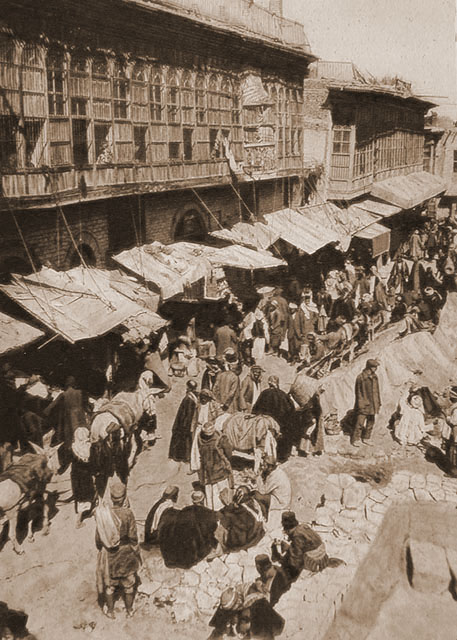 "The Sheikh Gazal Market in Ashar Basra"