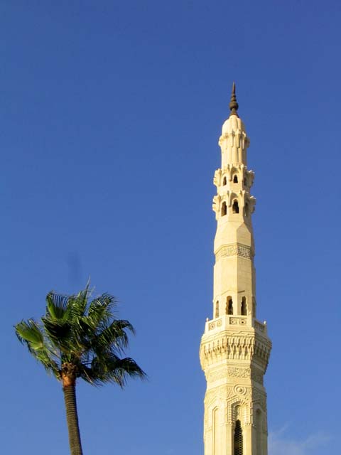 The minaret