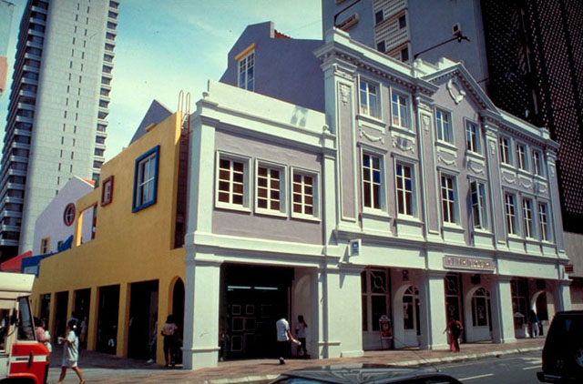 Main façade, after