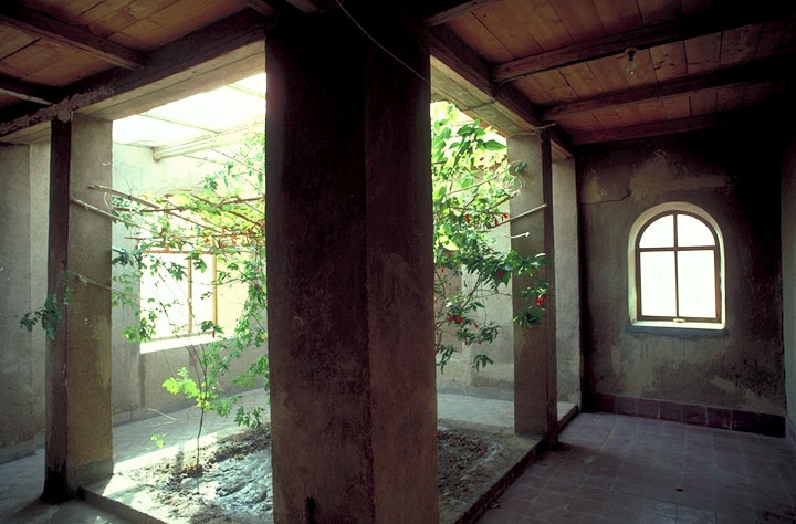 Interior courtyard
