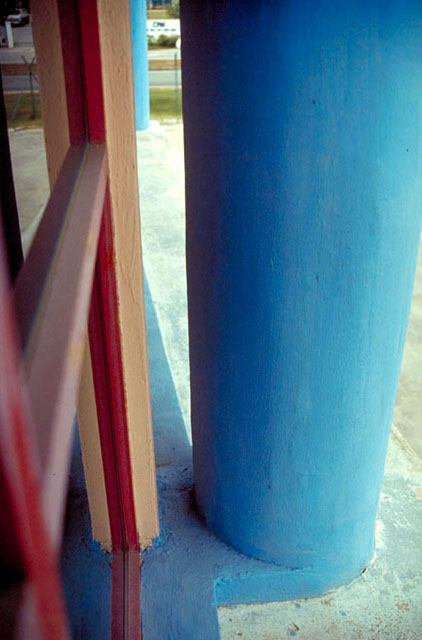 Supporting pillar, detail