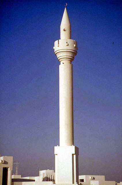 Detail of minaret