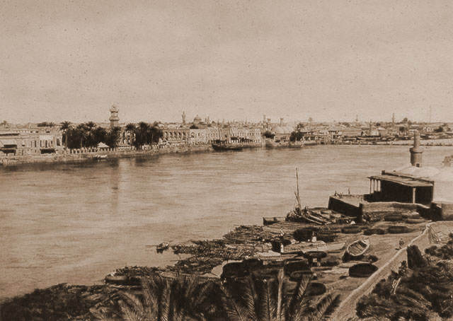  Baghdad - "Modern Baghdad, the City of Caliphs"