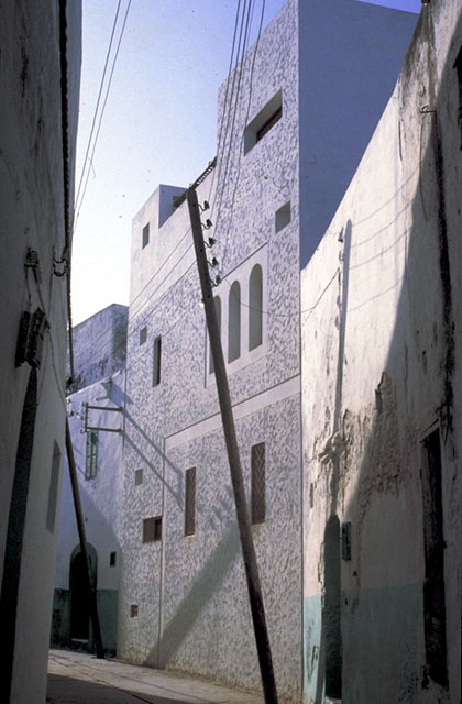 Main façade along Sidi M'barek Street