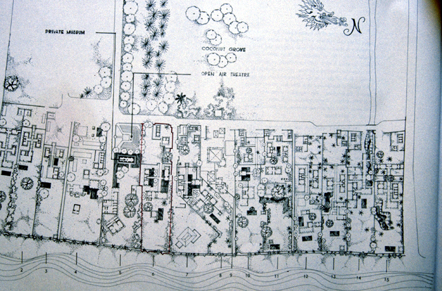 Drawing, plan of the whole estate