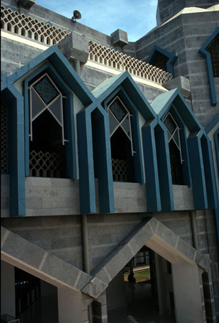 Main façade, detail