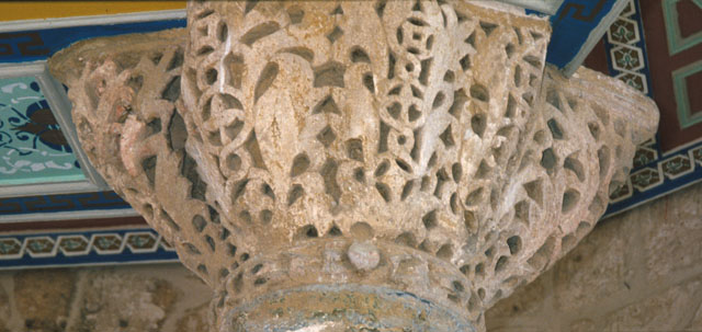 Detail of column capital