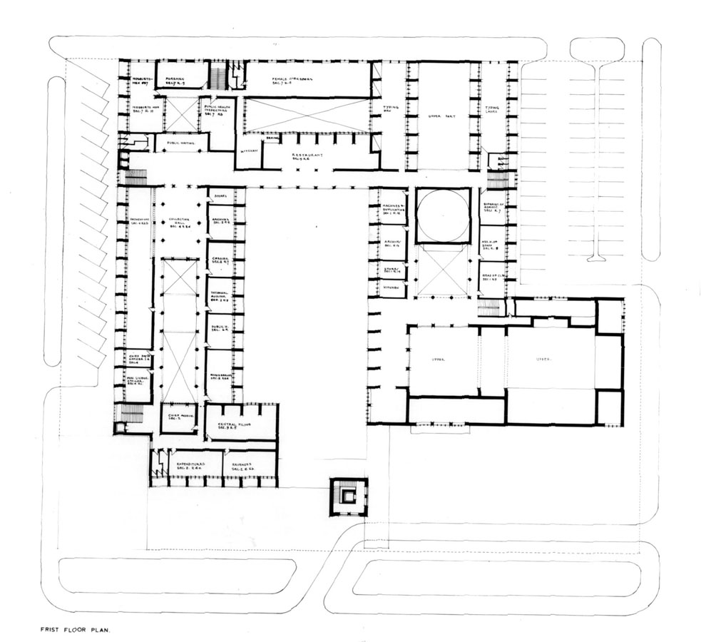 Design drawing: First floor plan