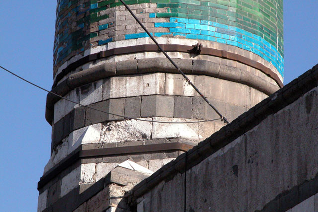 Detail of the minaret base