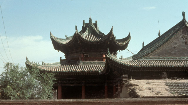 South elevation of bangke tower pagoda