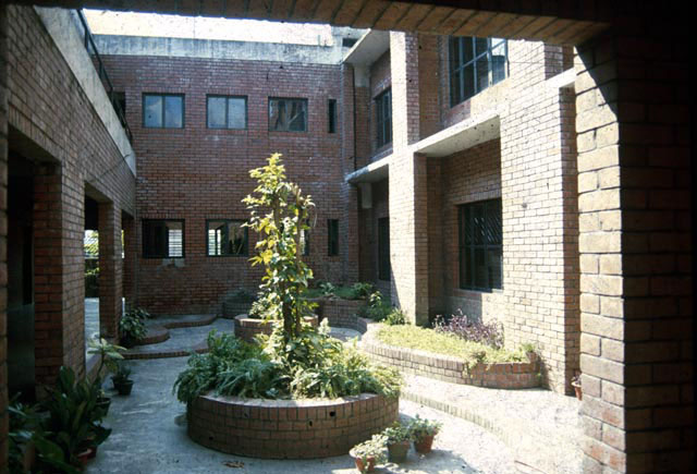 View to inner courtyard