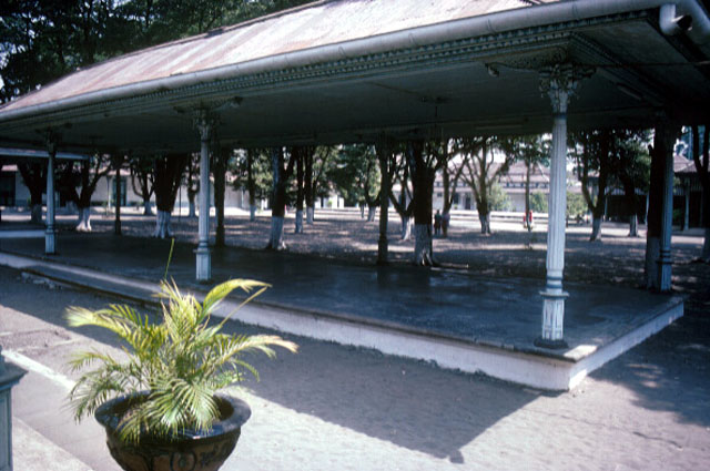 One of the smaller Pradangga pavilions