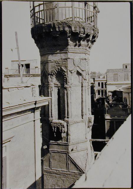 Base of minaret
