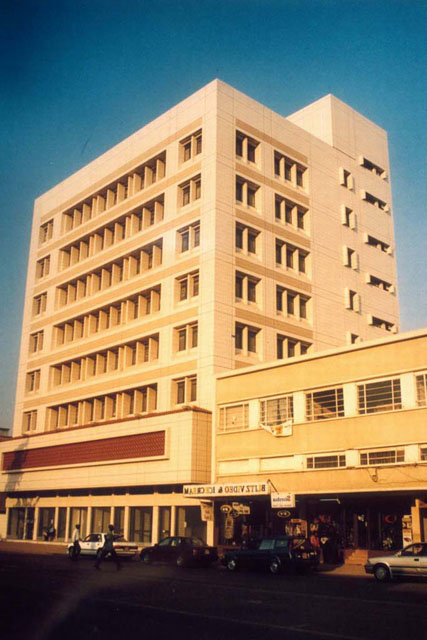 Front façade on Kampala road