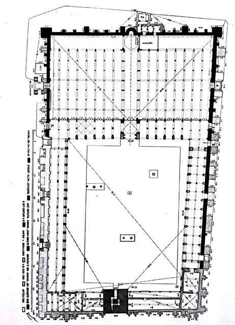 Jami' Uqba Ibn Nafi' - Floor plan