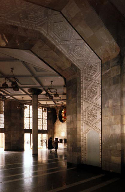 Interior, entrance area