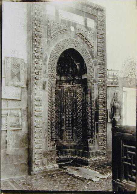 Mihrab of the mausoleum