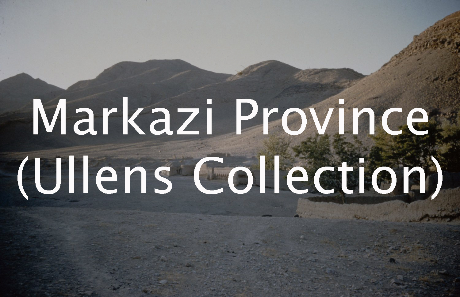 Markazi Province (Ullens Collection)