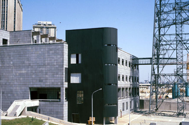 General view to Telecommunications building