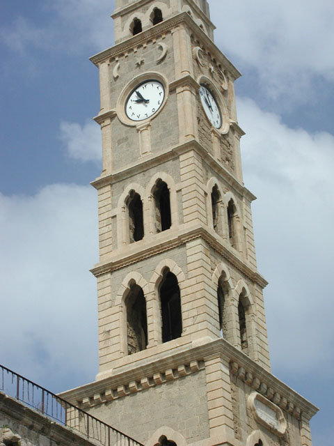 Clock tower from the east