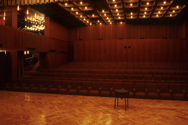 Interior view showing performance hall