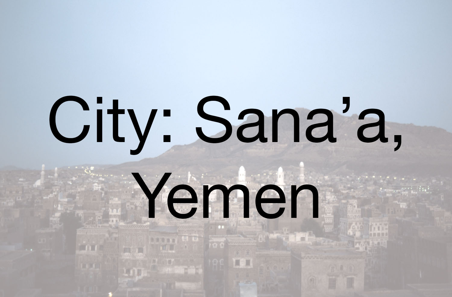  Sana'a